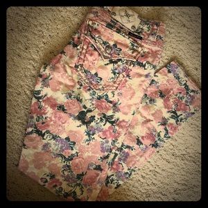 Floral print MissMe skinny jeans
